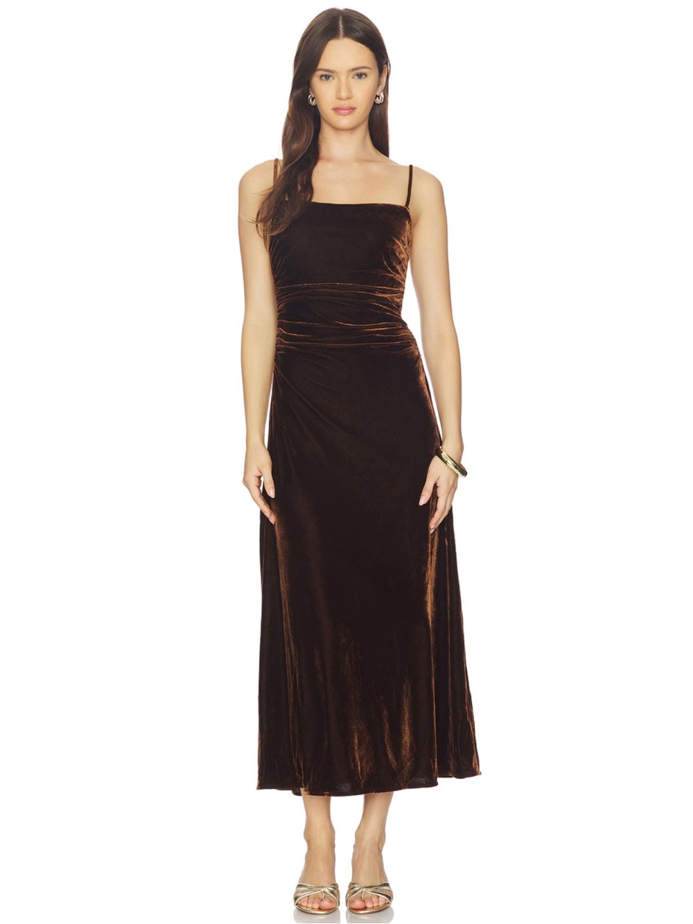 ASTR the Label Valery Dress in Brown